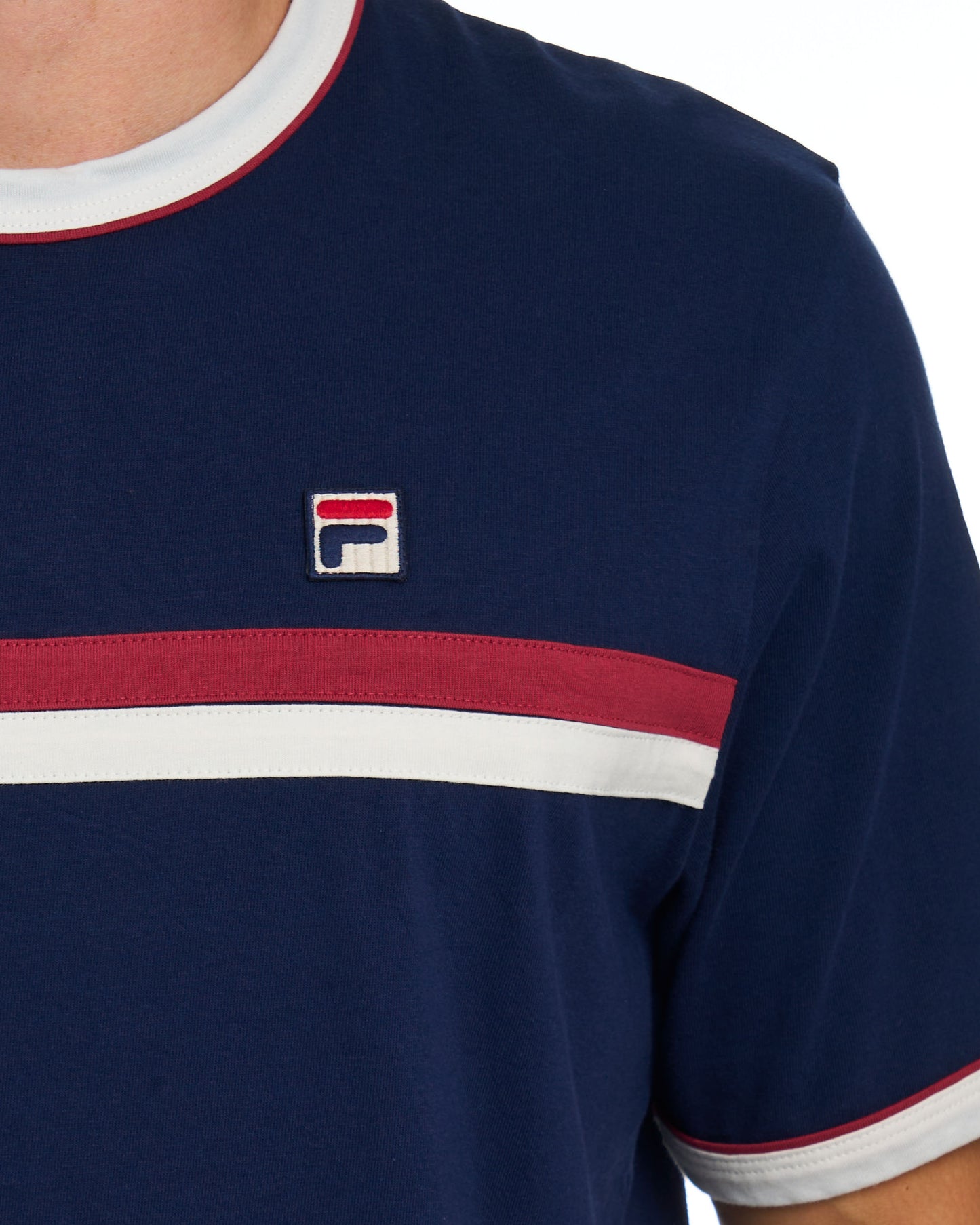 Fila Vintage Rosario T Shirt Navy