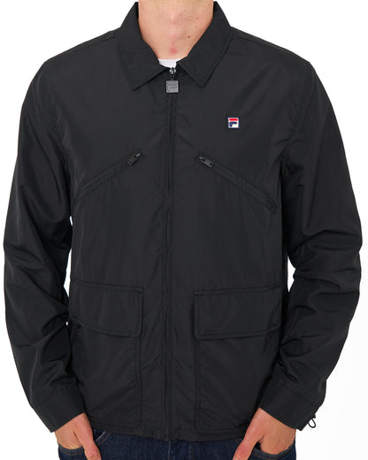 Fila Vintage Sandre Coach Jacket Black