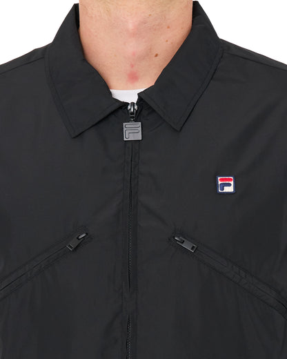 Fila Vintage Sandre Coach Jacket Black