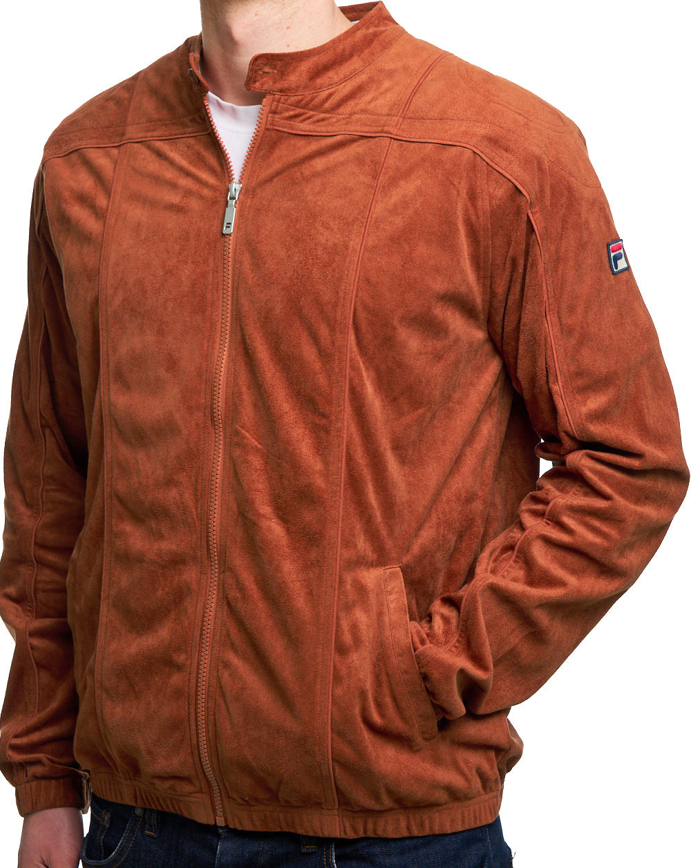 Fila Vintage Terrinda MK3 Track Top Burnt Orange