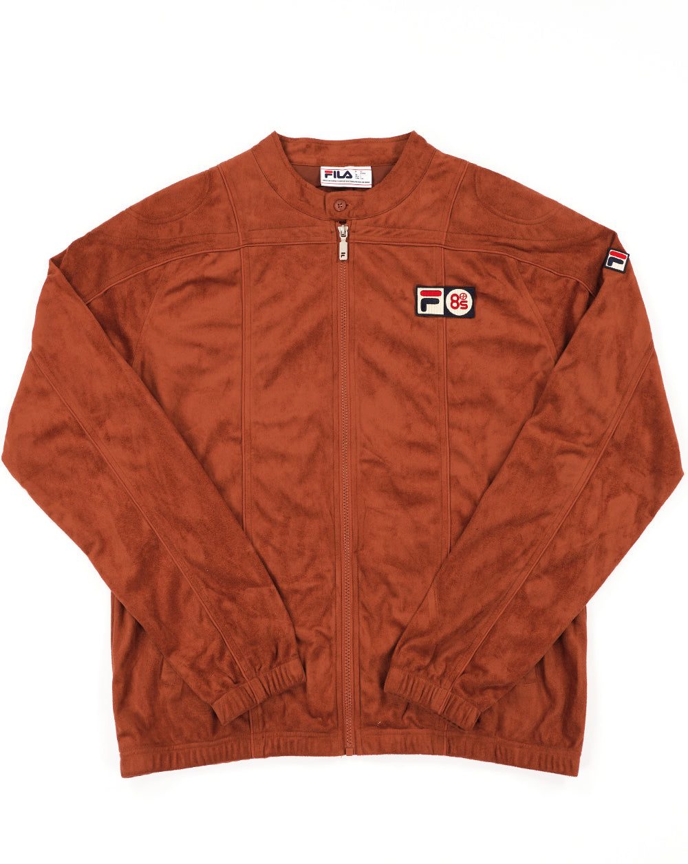 Fila Vintage Terrinda MK3 Pro Badged Track Top Burnt Orange