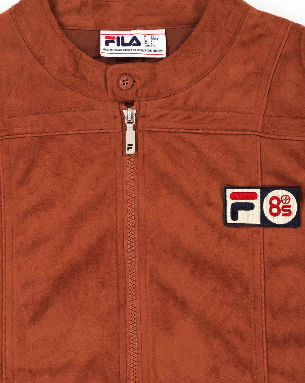 Fila Vintage Terrinda MK3 Pro Badged Track Top Burnt Orange