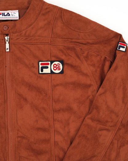Fila Vintage Terrinda MK3 Pro Badged Track Top Burnt Orange