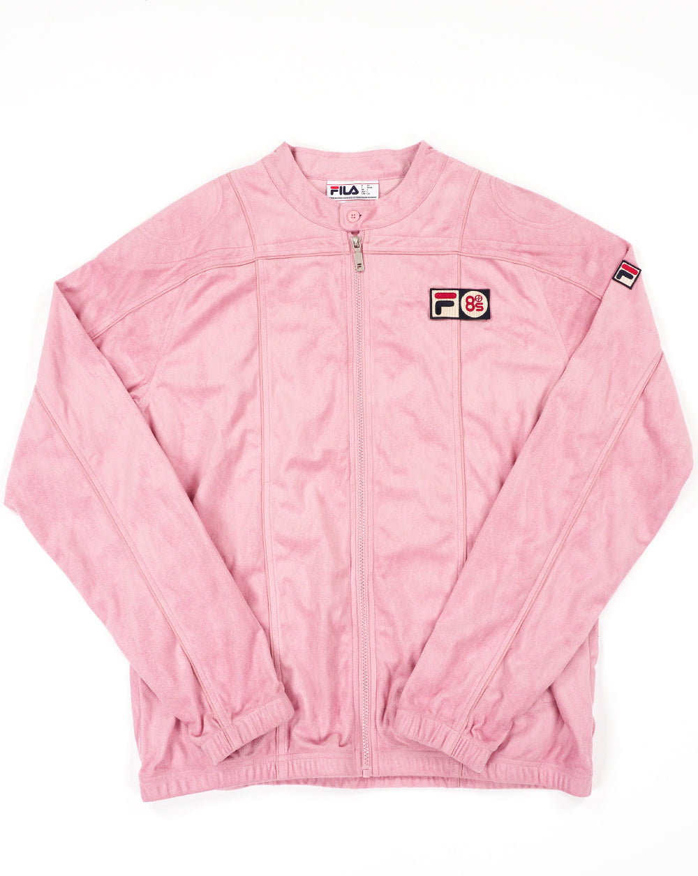 Fila Vintage Terrinda Mk3 Pro Badged Track Top Pink Nectar