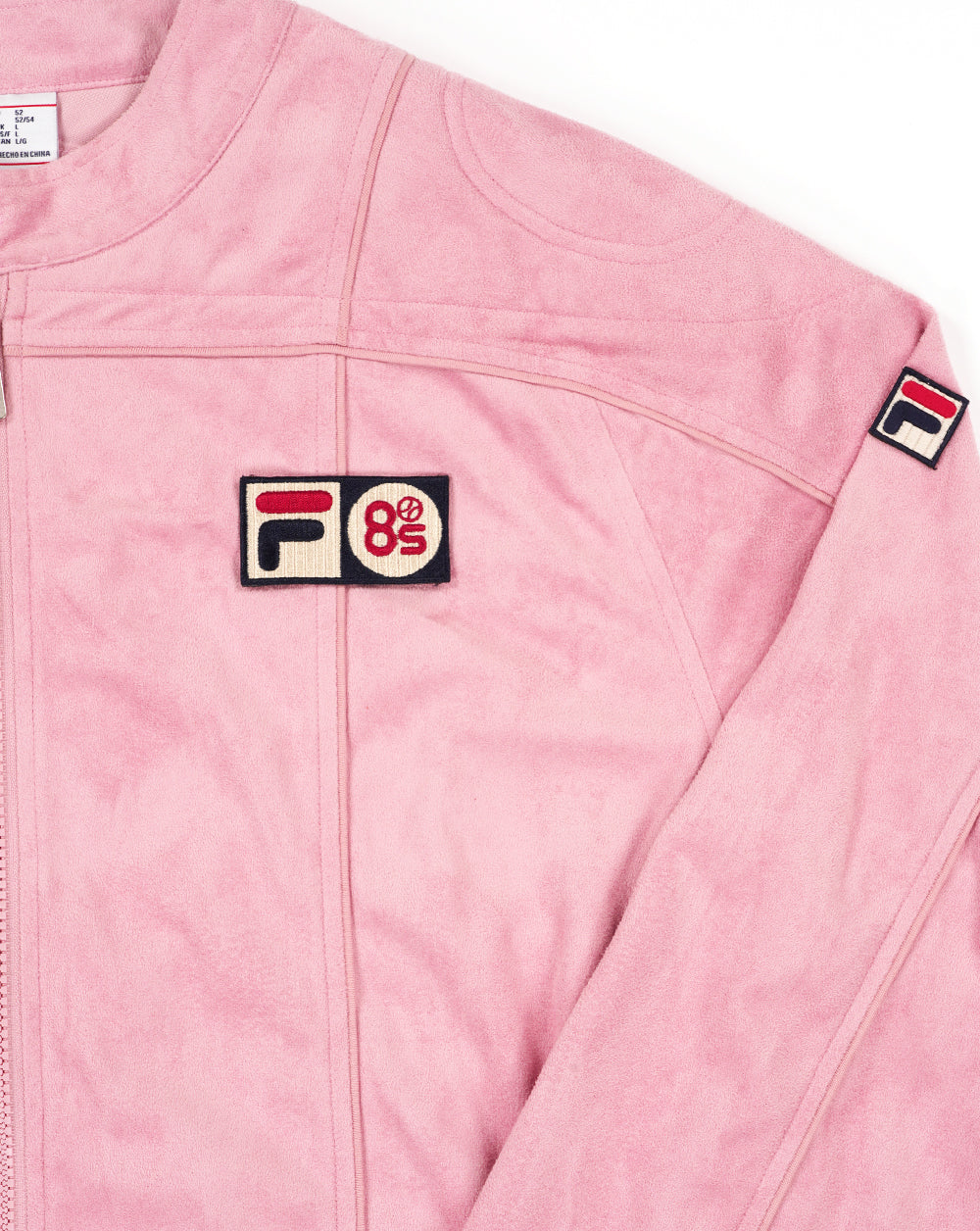 Fila Vintage Terrinda Mk3 Pro Badged Track Top Pink Nectar