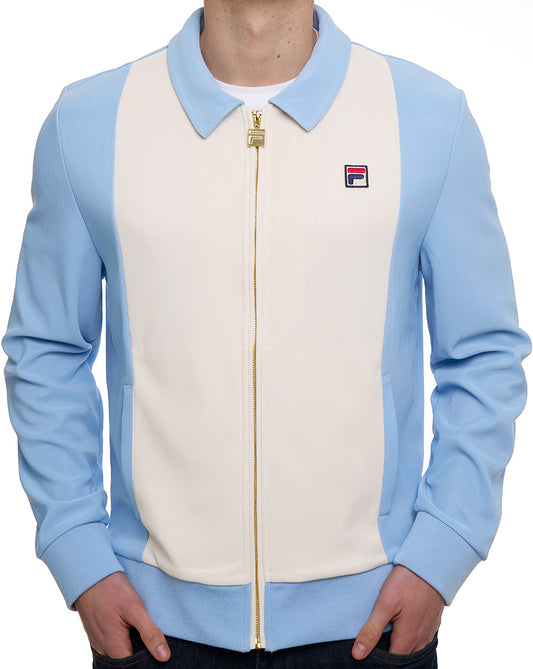 Fila Vintage Tommaso Track Top Light Blue/Gardenia