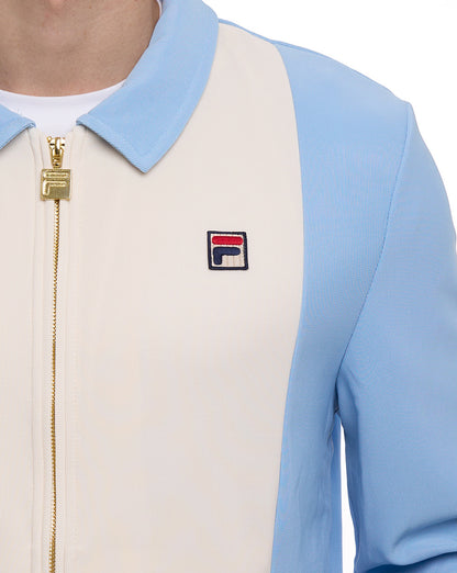 Fila Vintage Tommaso Track Top Light Blue/Gardenia