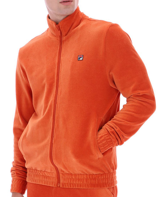 Fila Vintage Fila Vintage Walter Corduroy Track Jacket Burnt Orange