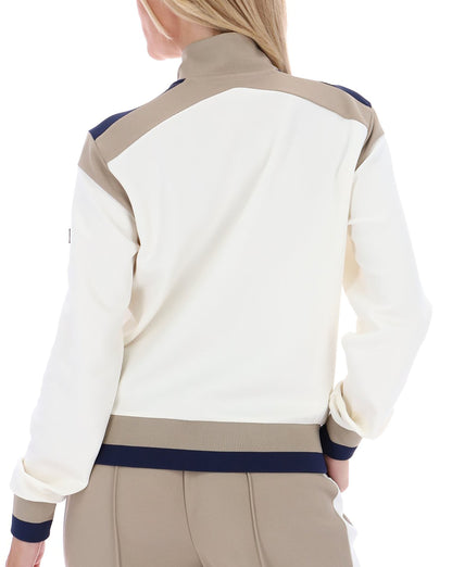 Fila Vintage Bianca Track Top Gardenia/Vintage Khaki