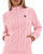 Fila Women's Piped Velour Track Top Soft Pink