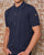 Fila Gold Mario Diamond Knit Polo Dark Navy