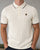 Fila Gold Santino Knit Polo Off White