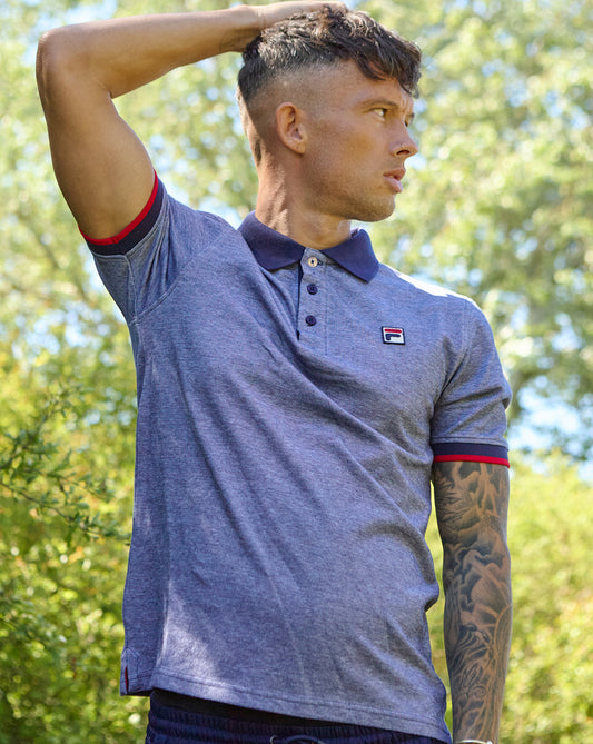 Fila Vintage Fila Vintage Dennis Polo Navy
