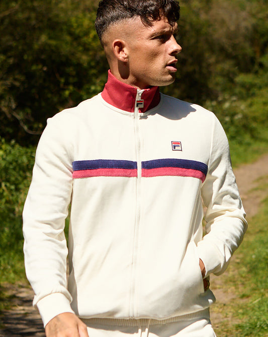 Fila Vintage Fila Vintage Enrico Track Top Gardenia