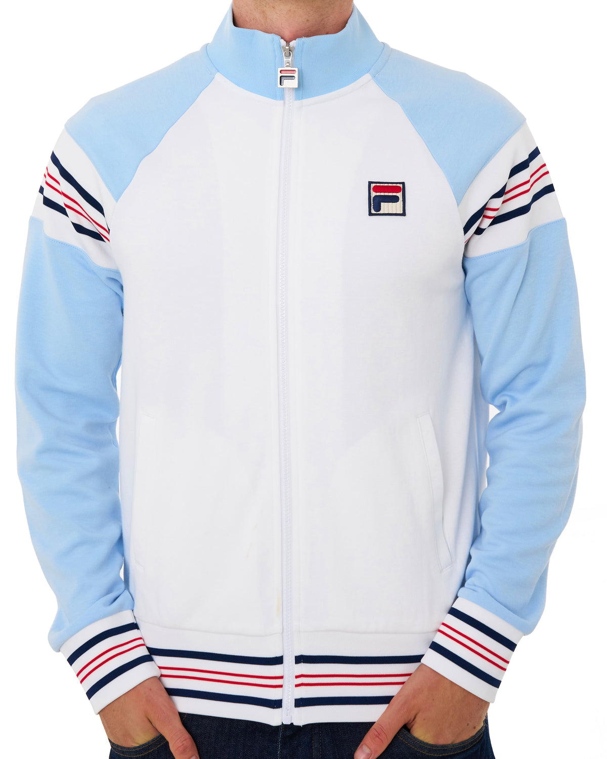Fila Vintage Advantage Track Top White / Sky