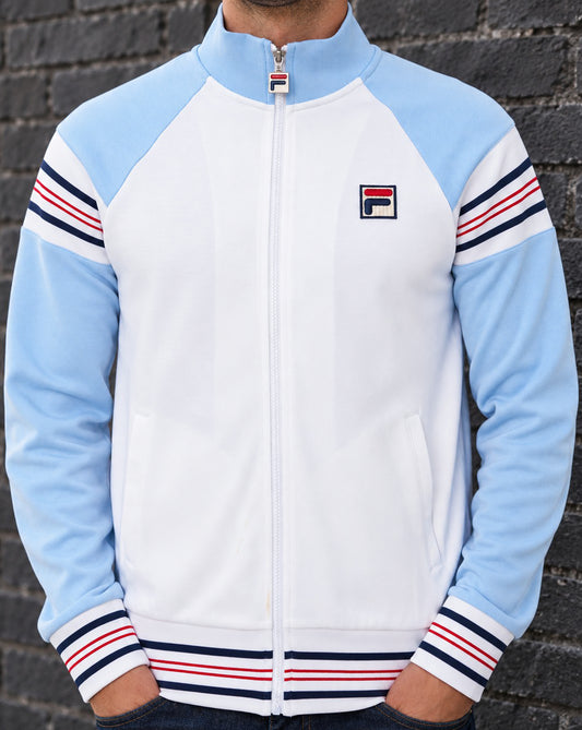 Fila Vintage Fila Vintage Advantage Track Top White / Sky