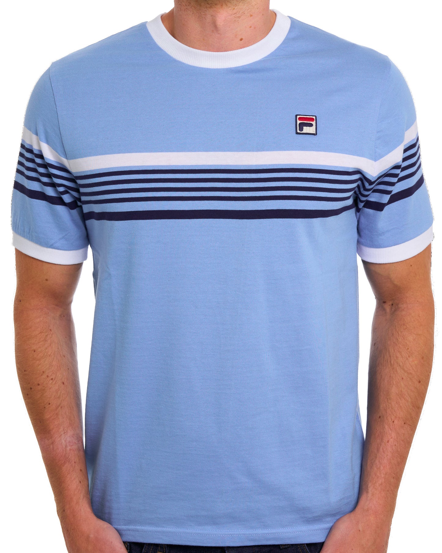 Fila Vintage James T Shirt Vista Blue