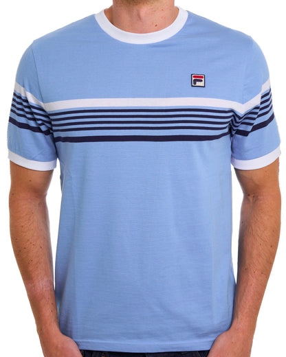 Fila Vintage James T Shirt Vista Blue