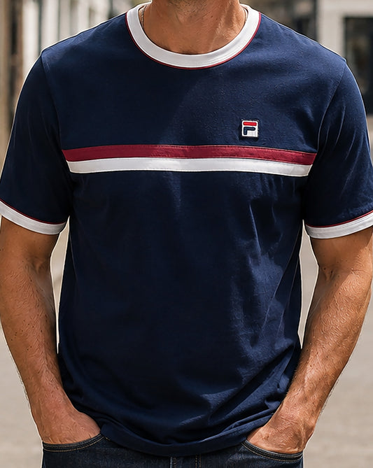 Fila Vintage Fila Vintage Rosario T Shirt Navy