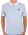 Fila Vintage Contrast Polo Shirt Sky