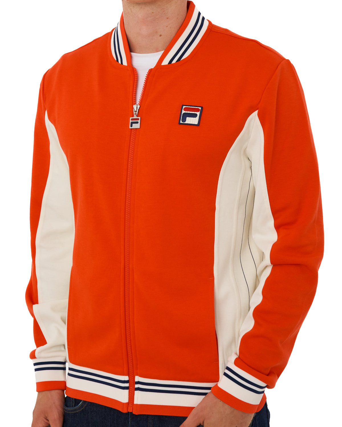 Fila Vintage Settanta Pro Badge Track Top OG Red