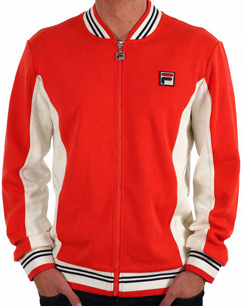 Fila Vintage Settanta Pro Badge Track Top OG Red