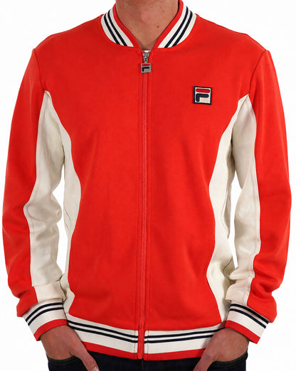 Fila Vintage Settanta Pro Badge Track Top OG Red