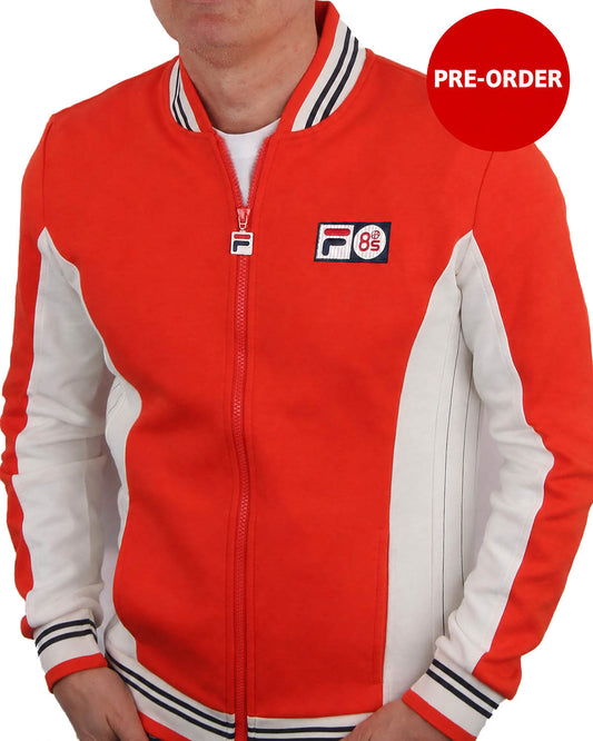 Fila Vintage Fila Vintage Settanta Twin Badge Track Top OG Red