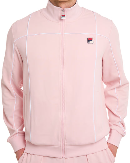 Fila Vintage Terrinda Funnel Track Top Soft Pink