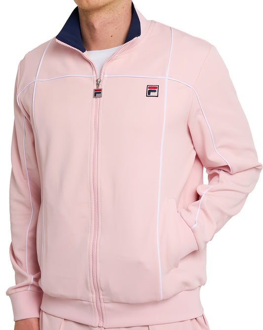 Fila Vintage Terrinda Funnel Track Top Soft Pink