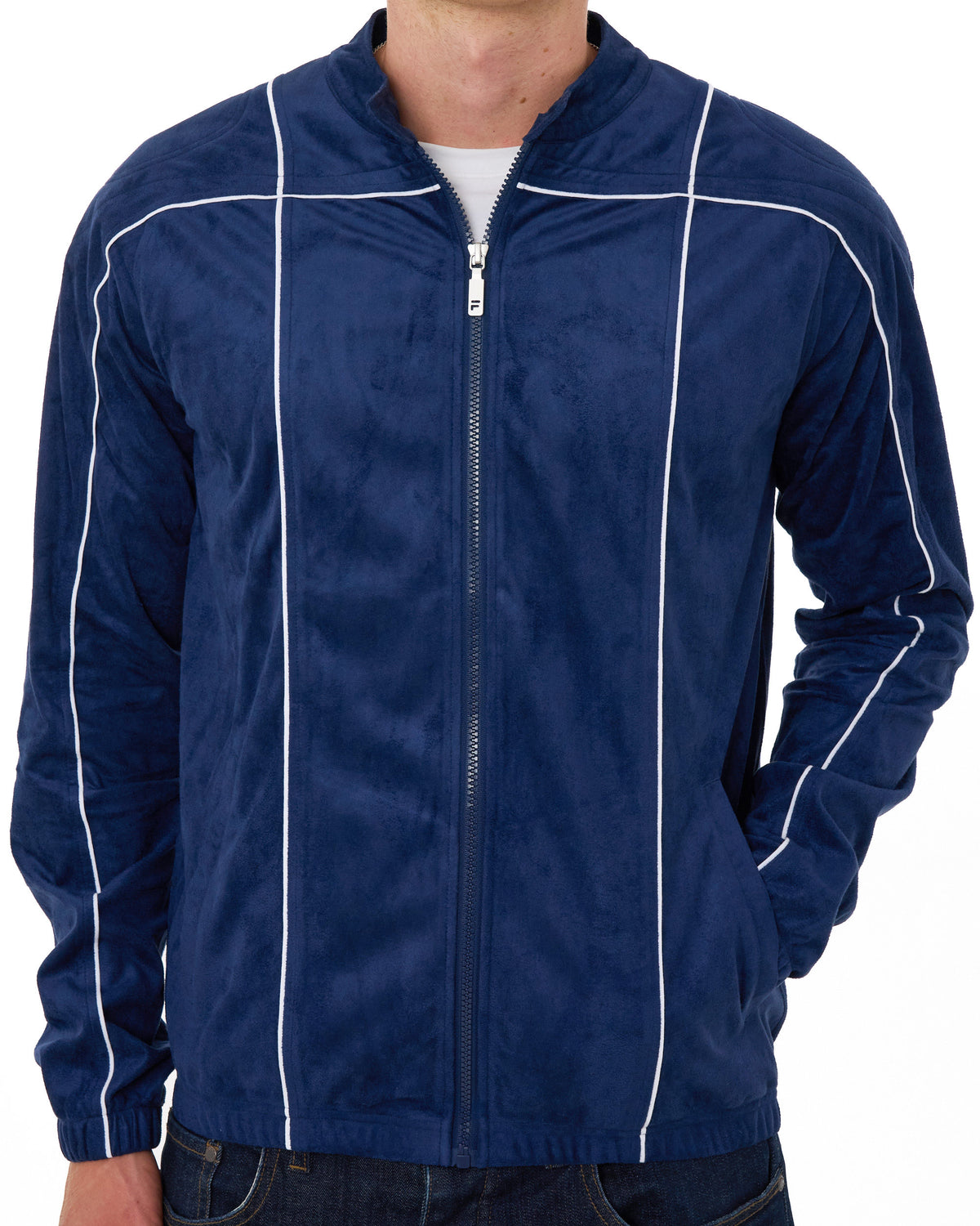 Fila Vintage Terrinda Mk3 Track Top Navy/White