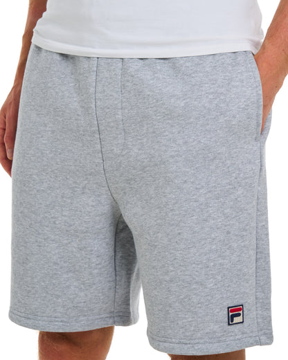 Fila Vintage Vico Fleece Shorts Light Grey Marl