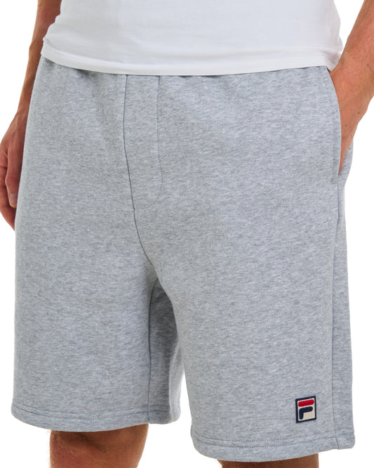 Fila Vintage Fila Vintage Vico Fleece Shorts Light Grey Marl