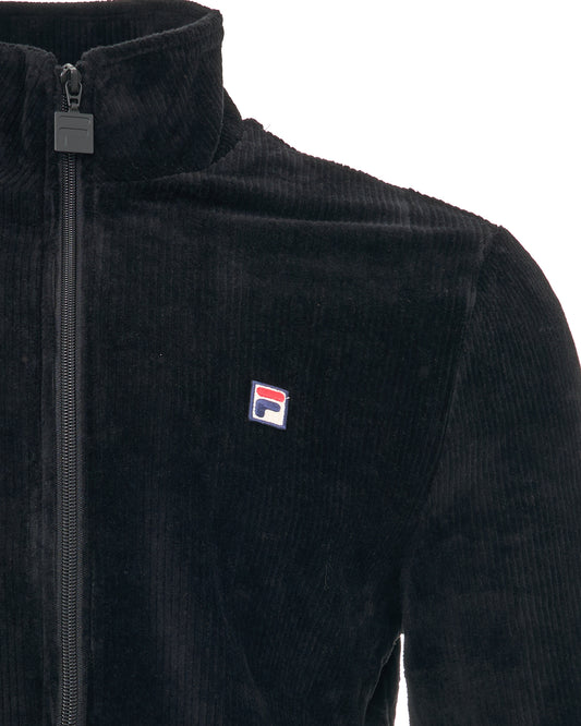 Fila Vintage Fila Vintage Walter Corduroy Track Jacket Black
