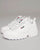 Fila Women's Disruptor II Premium Trainers White/Navy/Red