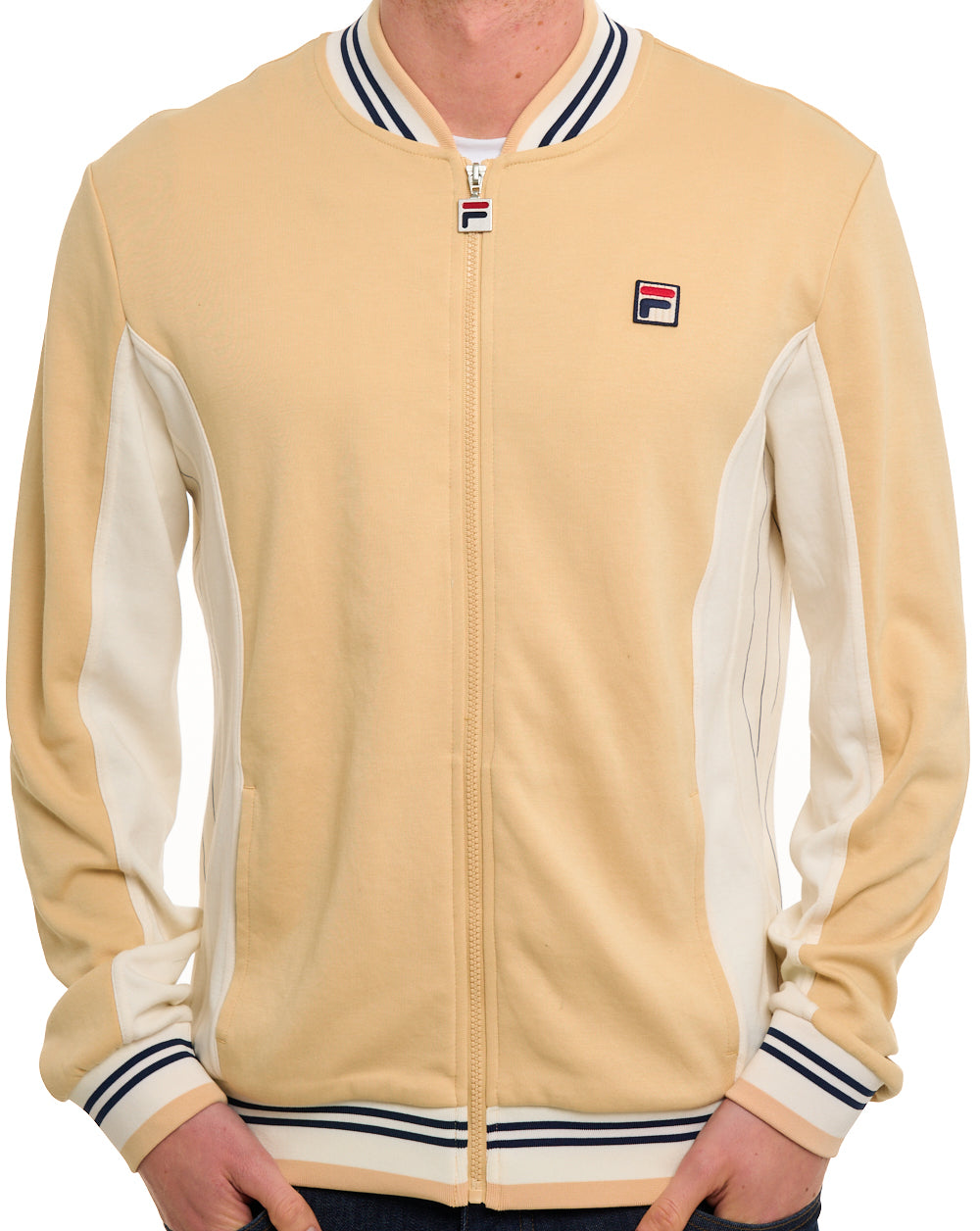 Fila Vintage MK1 Settanta Track Top Classic Sand/Gardenia