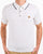 Gabicci Vintage Textured Knit Polo White