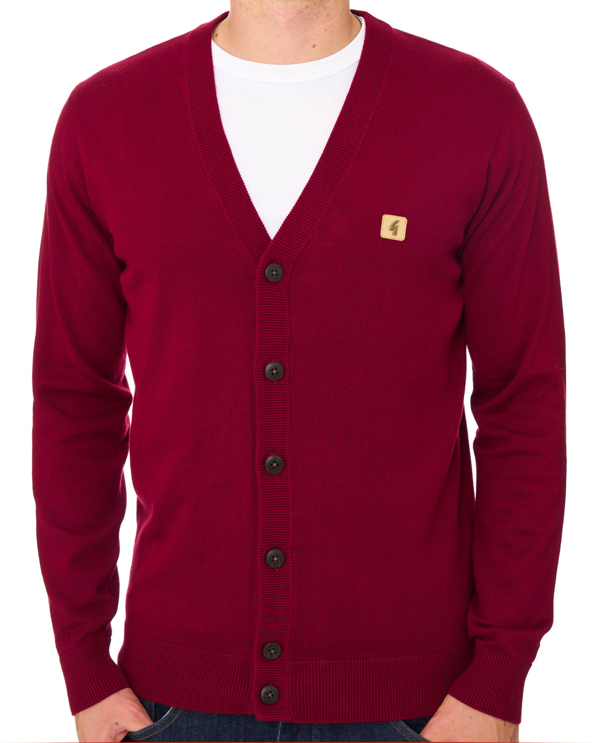 Gabicci Vintage Cardigan Claret