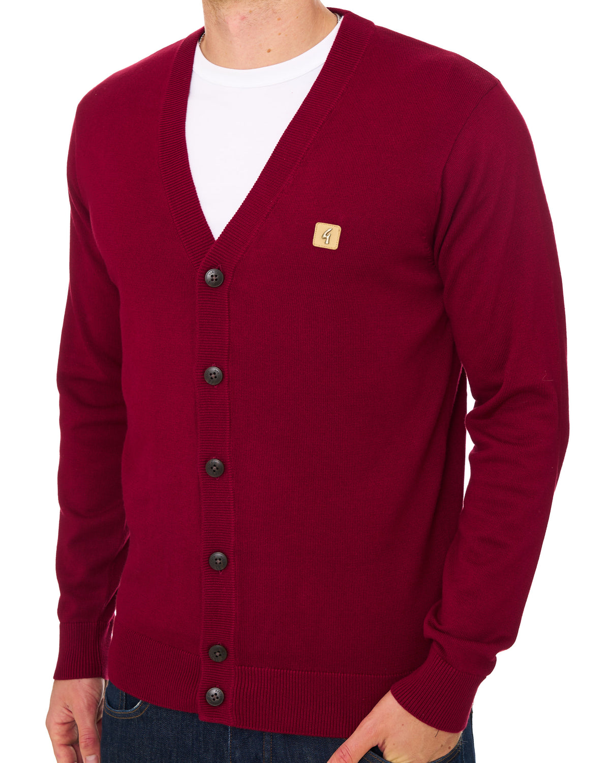 Gabicci Vintage Cardigan Claret