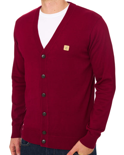 Gabicci Vintage Cardigan Claret