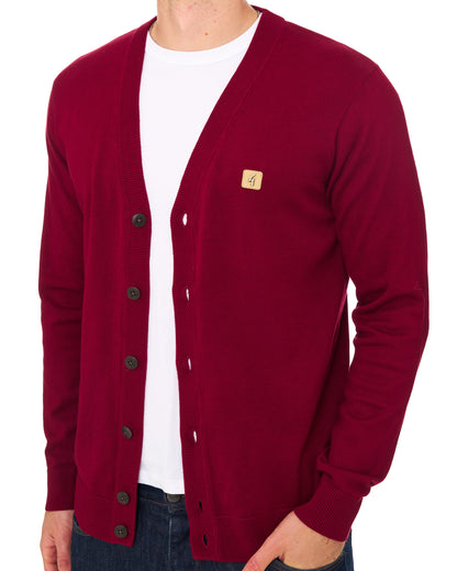 Gabicci Vintage Cardigan Claret