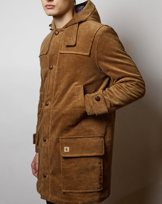 Gabicci Vintage Gabicci Vintage Chuck Corduroy Duffle Caramel