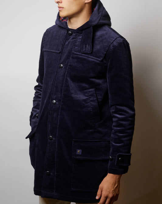 Gabicci Vintage Gabicci Vintage Chuck Corduroy Duffle Navy