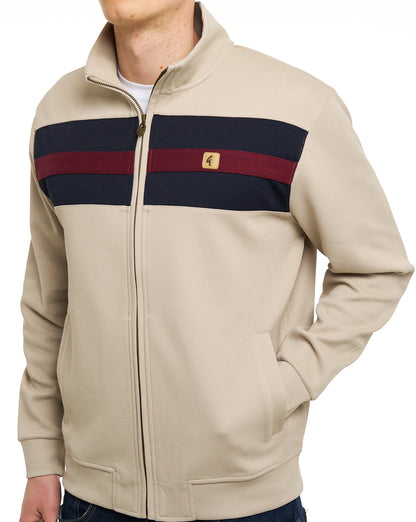 Gabicci Vintage Escher Track Top Cement