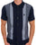 Gabicci Vintage Hanson Knit Polo Navy / Sky