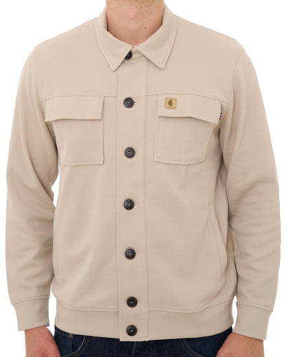 Gabicci Vintage Leigh Workwear Jacket Cement