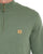 Gabicci Vintage Naxton 1/4 Zip Knit Khaki Green