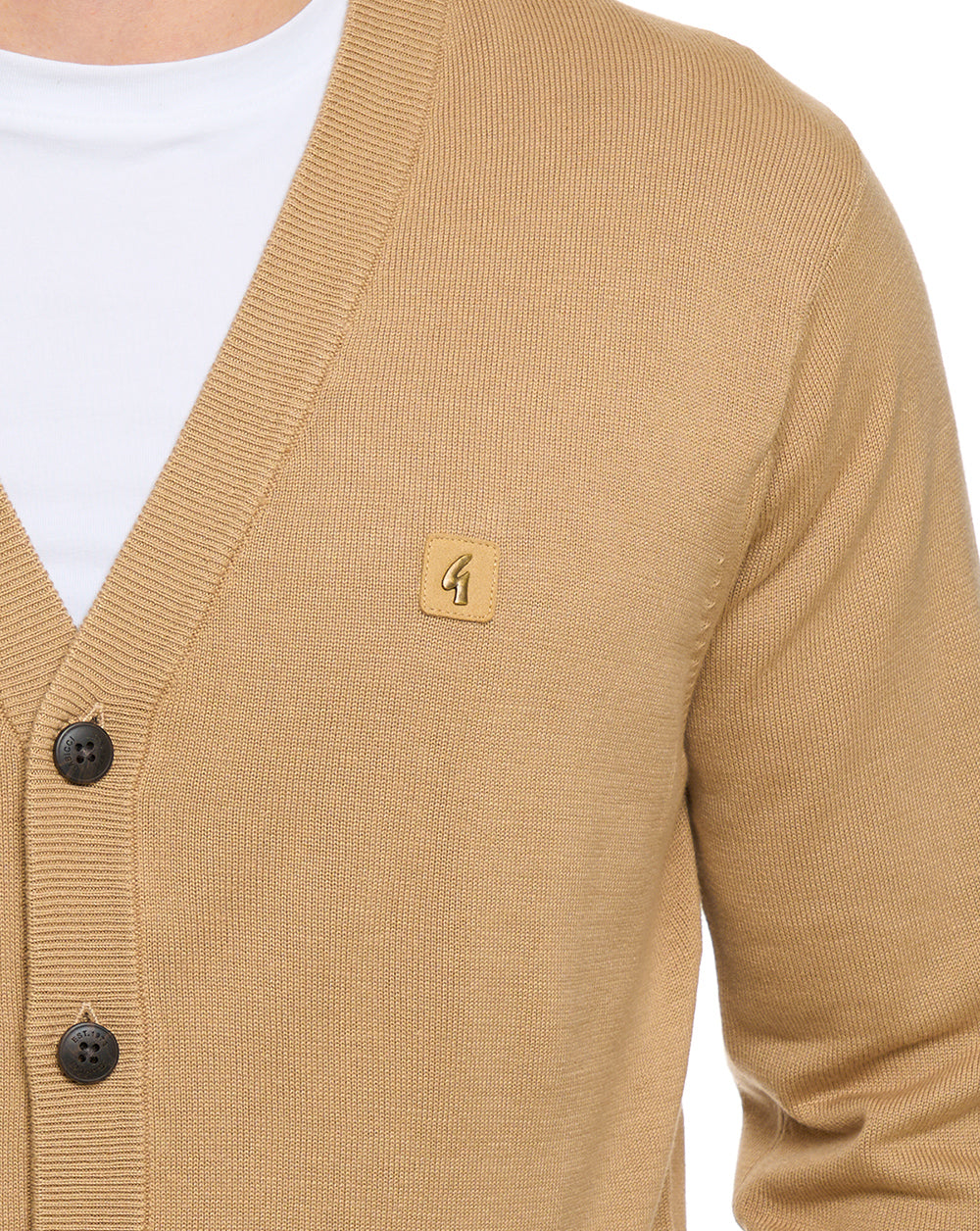 Gabicci Vintage Cardigan Sandstone