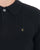 Gabicci Vintage Milton LS Cable Knit Polo Black