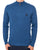Gabicci Vintage Naxton 1/4 Zip Knit Airforce Blue